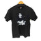 シュート SHOOT アーティストプリントクルーネック半袖Tシャツ メンズ M