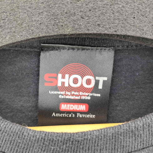 シュート SHOOT アーティストプリントクルーネック半袖Tシャツ メンズ M