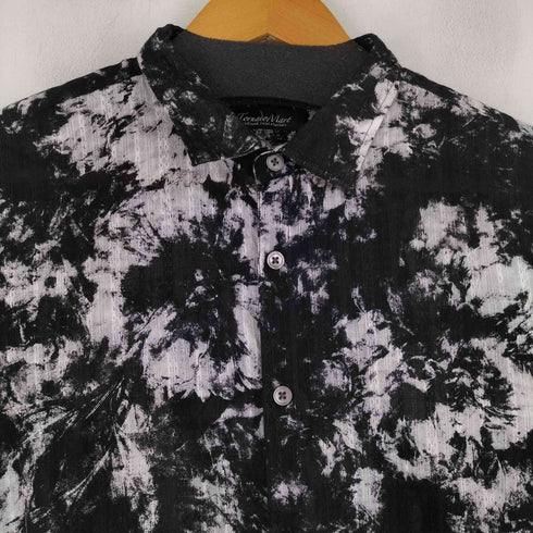 トルネードマート TORNADO MART L/S 総柄 シアーシャツ メンズ LL