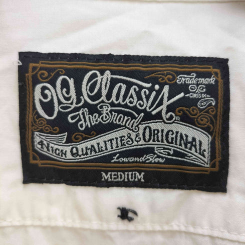 OG CLASSIX ペイズリープリント S/S シャツ メンズ JPN:M