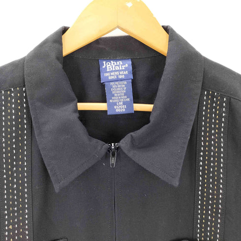 ジョンブレア JOHN BLAIR ジップアップ キューバシャツ メンズ import:L
