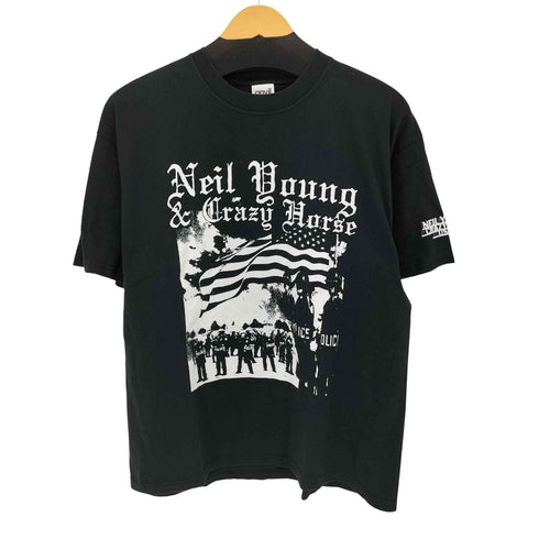 アンビル Anvil フロントプリントクルーネック半袖バンドTシャツ メンズ M