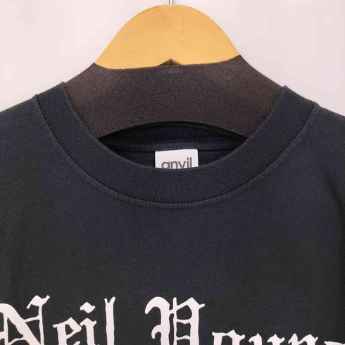 アンビル Anvil フロントプリントクルーネック半袖バンドTシャツ メンズ M