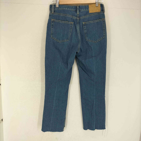ミラオーウェン Mila Owen 25SS 裾段差テーパードデニムパンツ レディース JPN:2