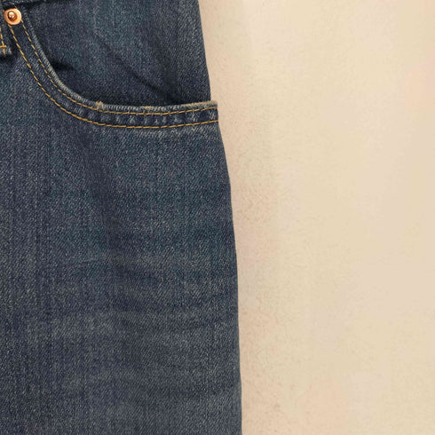 ミラオーウェン Mila Owen 25SS 裾段差テーパードデニムパンツ レディース JPN:2