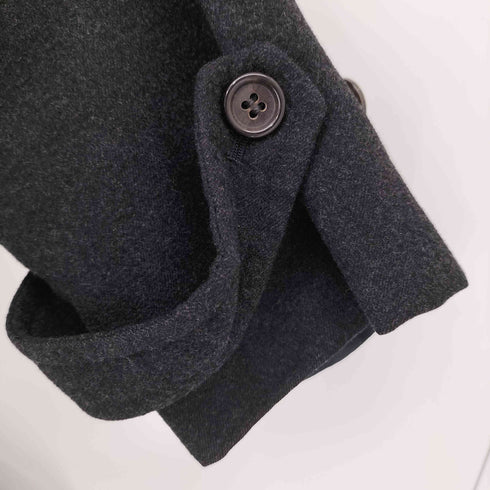 コムデギャルソンオムプリュス COMME des GARCONS HOMME PLUS 80S コットン切替 ウールチェスターコート メンズ JPN:M