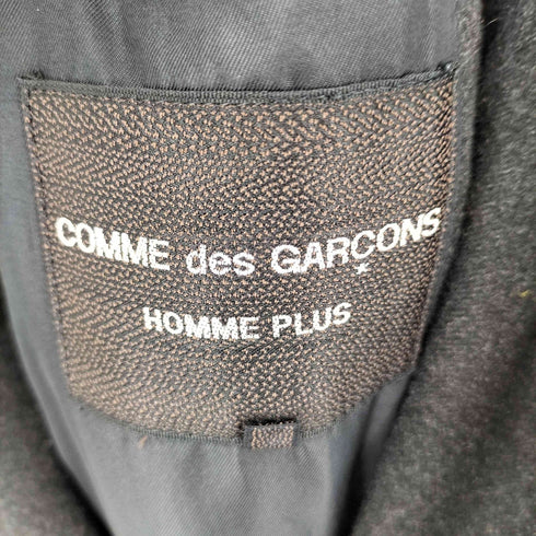 コムデギャルソンオムプリュス COMME des GARCONS HOMME PLUS 80S コットン切替 ウールチェスターコート メンズ JPN:M