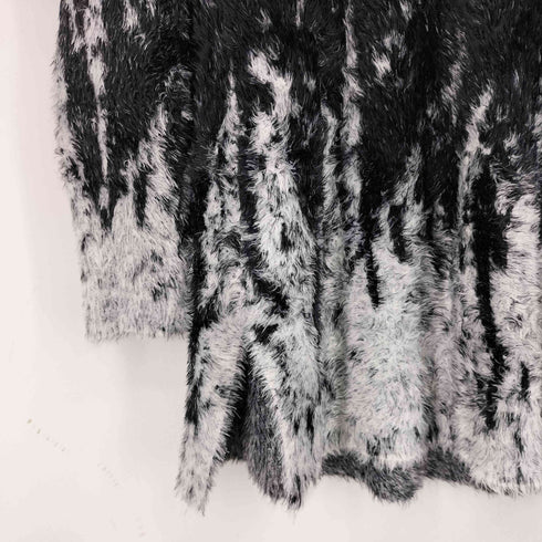 シヴァーライズ CIVARIZE バイカラーフェザーヤーンプルオーバーニット メンズ 46