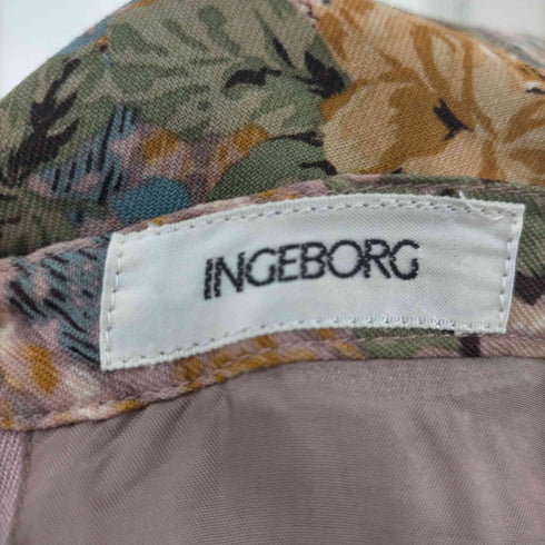 インゲボルグ INGEBORG フラワープリントスカート レディース JPN:S
