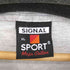 シグナルスポーツ SIGNAL SPORTS 95年製 シングルステッチ USA製 フロントプリントクルーネック半袖アーディストTシャツ メンズ XL