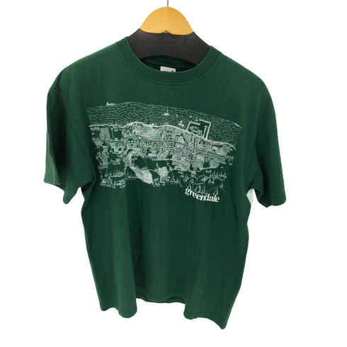 アンビル Anvil 両面プリントクルーネック半袖ツアーTシャツ メンズ M