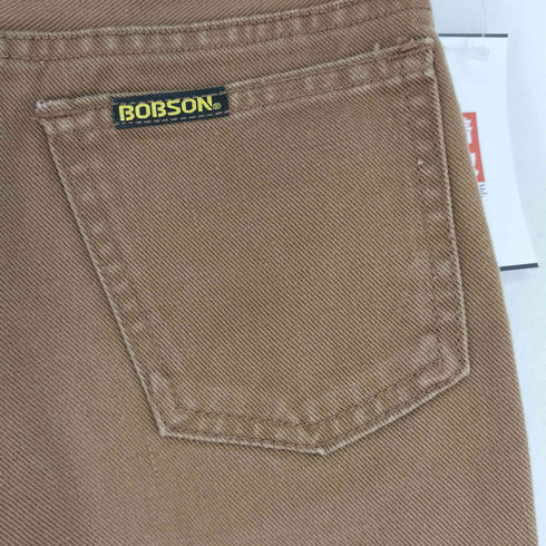 ボブソン BOBSON 70S SCOVILLジッパー ベルボトムパンツ メンズ