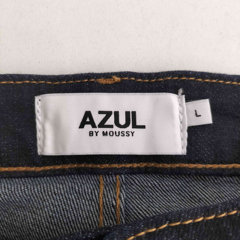 アズールバイマウジー AZUL by moussy ブルーフレアデニム レディース JPN:L