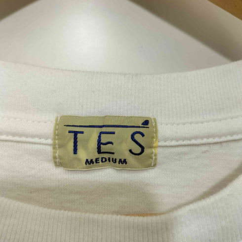 テス TES 両面刺繍 S/S クルーネック Tシャツ メンズ import:M