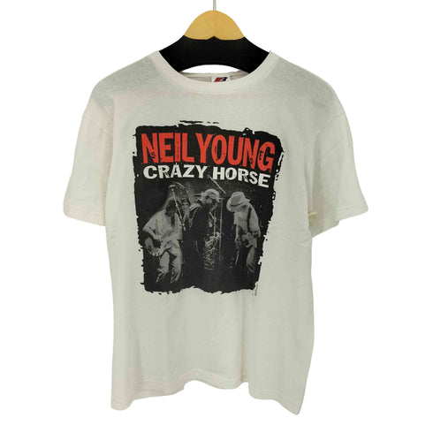 両面プリントクルーネック半袖ツアーTシャツ メンズ M