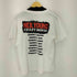 両面プリントクルーネック半袖ツアーTシャツ メンズ M