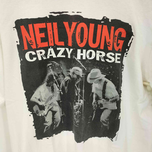 両面プリントクルーネック半袖ツアーTシャツ メンズ M