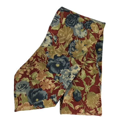 イヴサンローラン Yves Saint Laurent 花柄 シルクネクタイ メンズ