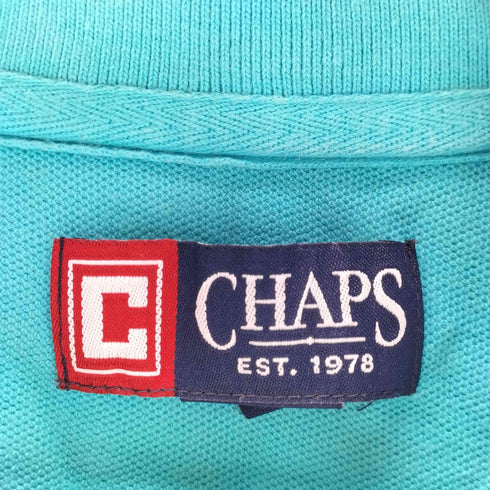 チャップス CHAPS 刺繍ロゴ ポロシャツ メンズ import:XL