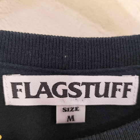 フラグスタフ F-LAGSTUF-F ロゴプリント クルーネックTシャツ メンズ JPN:M
