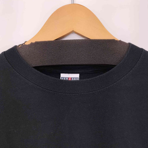 ジャージーズ JERZEES フロントプリントクルーネック半袖洋画Tシャツ メンズ XL