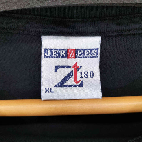 ジャージーズ JERZEES フロントプリントクルーネック半袖洋画Tシャツ メンズ XL