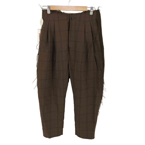 OLUBIYI THOMAS 22SS CINCHBACK TROUSERS メンズ