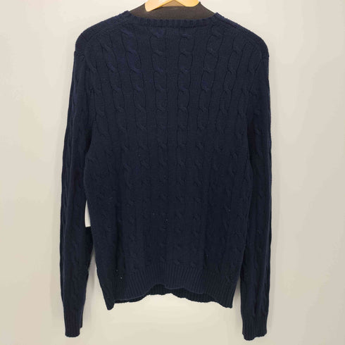 ポロラルフローレン POLO RALPH LAUREN ポニー刺繍 プルオーバー ケーブルニット メンズ S/P