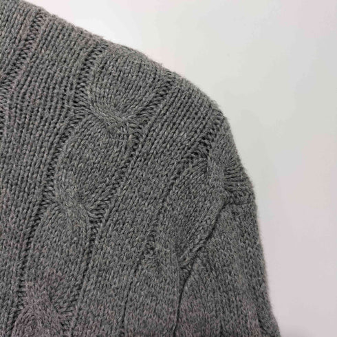 ポロラルフローレン POLO RALPH LAUREN ポニー刺繍 プルオーバー ケーブルニット メンズ S/P