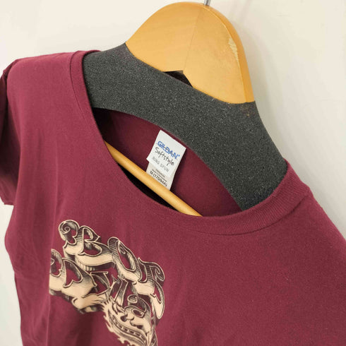 両面プリントクルーネック半袖ツアーTシャツ レディース M