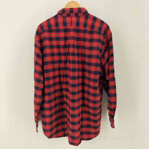 ローレンラルフローレン LAUREN RALPH LAUREN エンブレム チェック BDシャツ メンズ import:XL