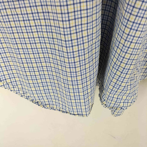 ポロラルフローレン POLO RALPH LAUREN ポニー刺繍 バンドカラーシャツ メンズ XLT