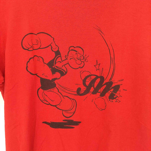 キャラクタープリントクルーネック半袖ツアーTシャツ レディース S