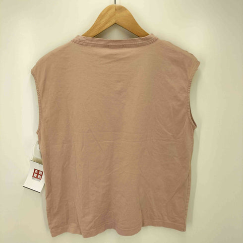 ハンドバーク handvaerk 60/2 BOTTLE NECK SLEEVELESS T-SHIRT ボトルネックスリーブレスティーシャツ レディース import:S