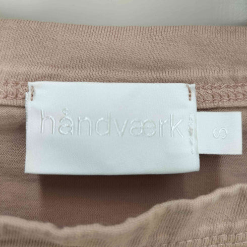 ハンドバーク handvaerk 60/2 BOTTLE NECK SLEEVELESS T-SHIRT ボトルネックスリーブレスティーシャツ レディース import:S
