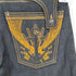 BENGI JEANS USA製 刺繍デザイン デニムパンツ メンズ US:32-33