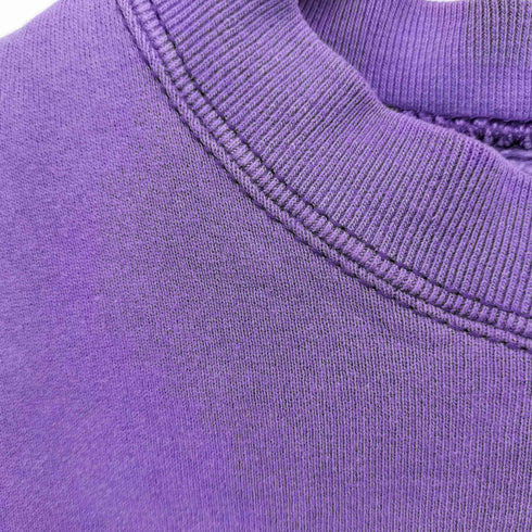 フルーツオブザルーム FRUIT OF THE LOOM 90S USA製 WE 3 刺繍 裏起毛 クルーネック スウェット トレーナー メンズ import:XL