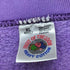 フルーツオブザルーム FRUIT OF THE LOOM 90S USA製 WE 3 刺繍 裏起毛 クルーネック スウェット トレーナー メンズ import:XL