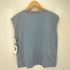 ハンドバーク handvaerk 60/2 BOTTLE NECK SLEEVELESS T-SHIRT ボトルネックスリーブレスティーシャツ レディース import:S