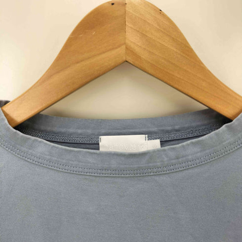 ハンドバーク handvaerk 60/2 BOTTLE NECK SLEEVELESS T-SHIRT ボトルネックスリーブレスティーシャツ レディース import:S