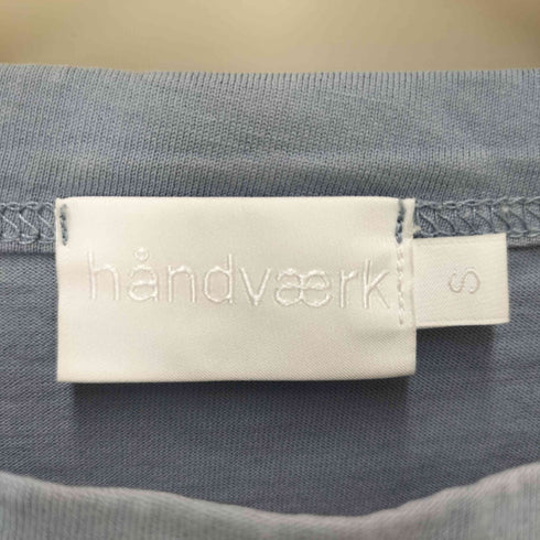 ハンドバーク handvaerk 60/2 BOTTLE NECK SLEEVELESS T-SHIRT ボトルネックスリーブレスティーシャツ レディース import:S