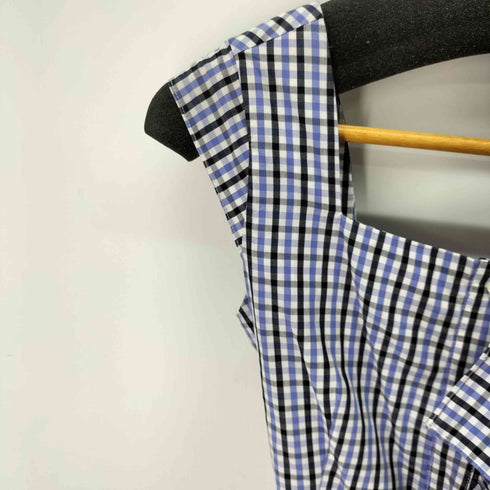 JUCY JUDY ドッキングデザイン チェックワンピース レディース import:XS