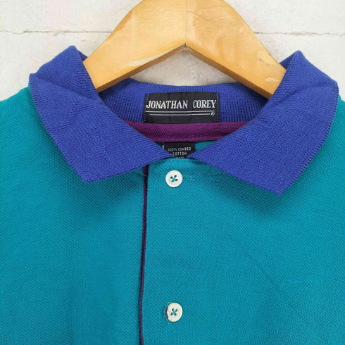 JONATHAN COREY 企業ロゴ刺繍ポロシャツ メンズ XXL