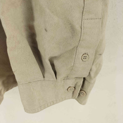 ナイツブリッジ KNIGHTSBRIDGE フェイクスウェード シャツ メンズ 3XL