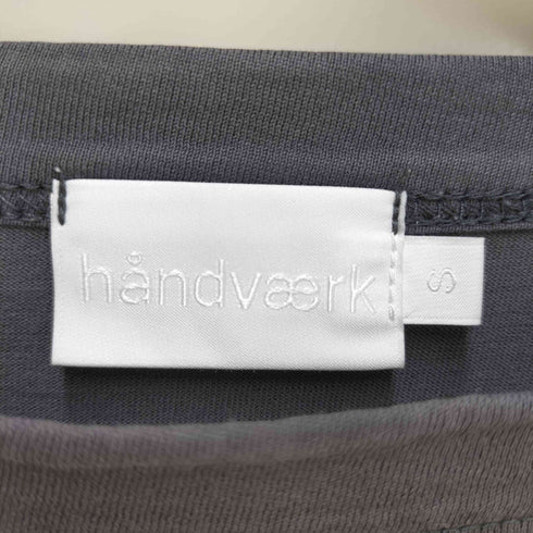 ハンドバーク handvaerk クルーネック コットン L/S Tシャツ レディース import:S