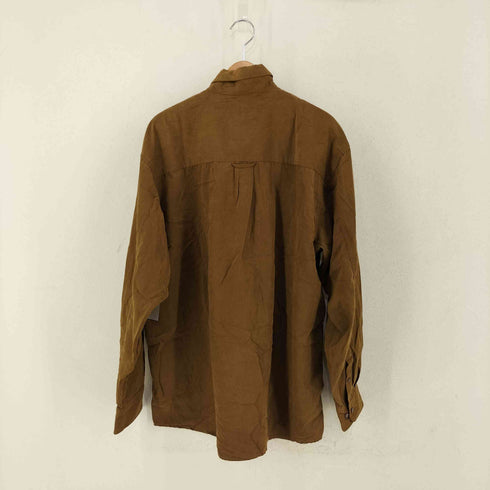 NORTH RIVER フェイクスウェード シャツ 両胸フラップ メンズ import:XL