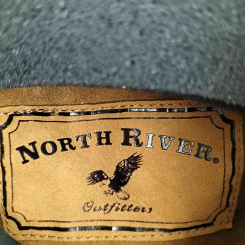 NORTH RIVER フェイクスウェード シャツ 両胸フラップ メンズ import:XL