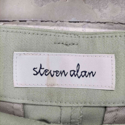 スティーブンアラン Steven Alan 23SS リネンブレンド センタープレス テーパードスラックス パンツ レディース JPN:S