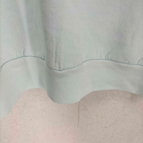 フルーツオブザルーム FRUIT OF THE LOOM MADE IN USA START TO LIVE フロッキープリントラグランスウェット メンズ M