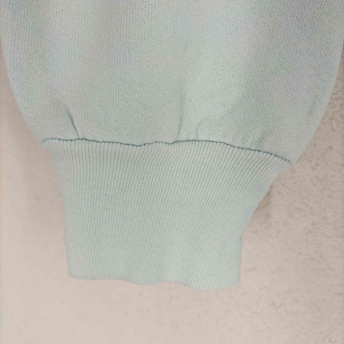 フルーツオブザルーム FRUIT OF THE LOOM MADE IN USA START TO LIVE フロッキープリントラグランスウェット メンズ M